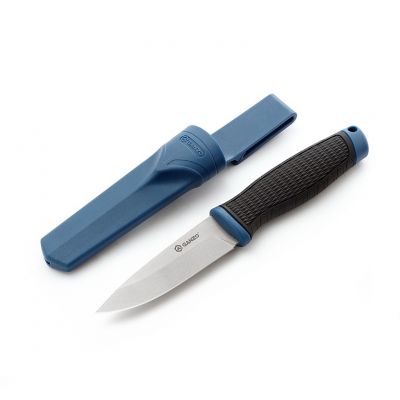 Нож складной Ganzo G806-BL синий, с ножнами