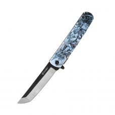 Нож складной Ganzo G626-GS, серый, самурай