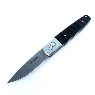 Нож выкидной Ganzo G7212 чёрный